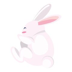 white rabbit design