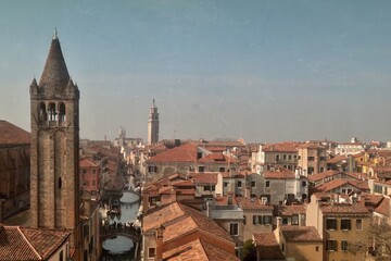 Fototapeta na wymiar I tetti di Venezia
