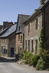 Fototapeta na wymiar Village de Bécherel en région Bretagne