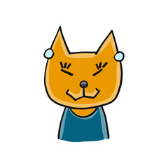 Shiba inu character (SHIB) coin symbol for your design