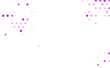 Light Purple vector Blurred decorative design in abstract style with bubbles.