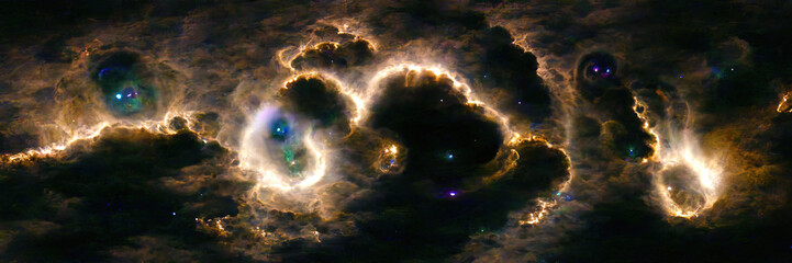 Cinematic Space Nebula