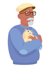 old man illustration