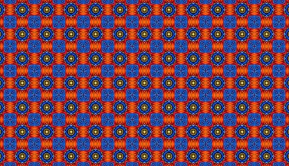 Textile pattern. Realistic geometric texture. Abstract wallpaper.