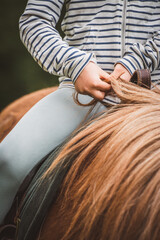 reiten lernen / Kind © Petra Fischer