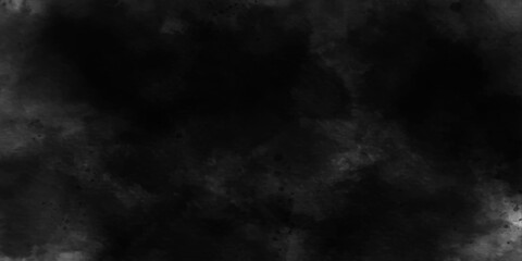 Black stone concrete texture background anthracite panorama banner. Elegant black background vector illustration with vintage distressed grunge texture and dark gray charcoal color paint. 