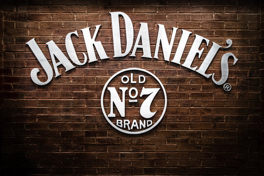NASHVILLE, TN, USA - February 28, 2018: The Jack Daniel's Restaurant is located inside the Gaylord Opryland Resort & Convention Center, featuring southern dining by the famous whiskey maker.