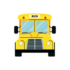 school bus front