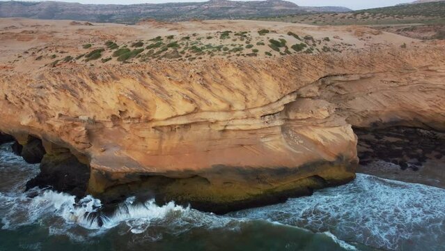 Northern Bald Ibis in Morocco since 1900 , Aerial View