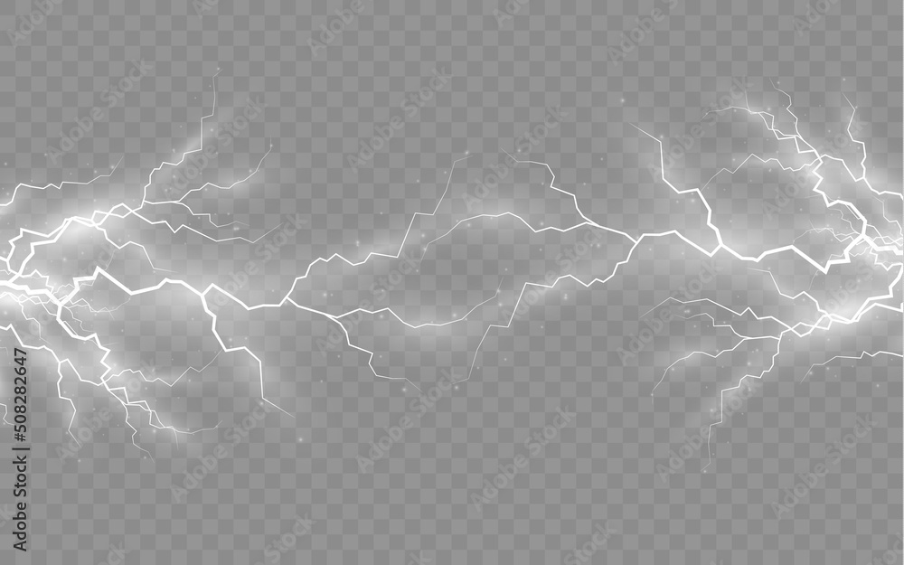 Poster the effect of lightning thunderstorm and lightning