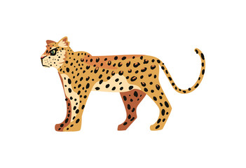 big leopard illustration