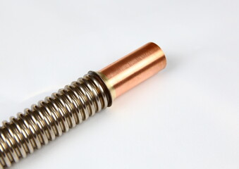 Flexible Metal Hose with Copper Fittings