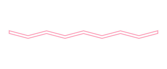 colorful zigzag line