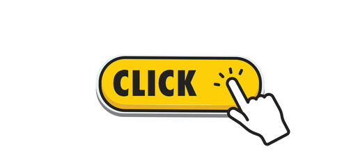 Click here button with hand clicking icon.