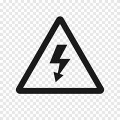 Warning danger sign icon simlpe design