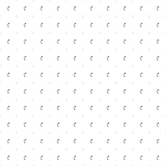 Square seamless background pattern from geometric shapes are different sizes and opacity. The pattern is evenly filled with small black table lamp symbols. Vector illustration on white background