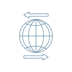 flat nice world illustration