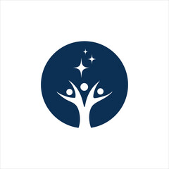 dream vector logo template