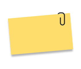 sticky note