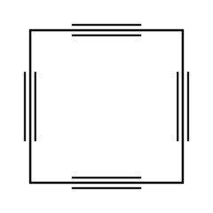 border square frame