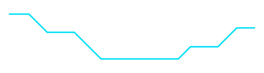 Obraz premium hud border line