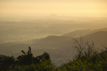 lever de soleil montagne