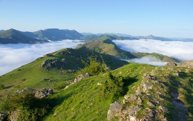 lever de soleil montagne