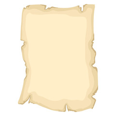 Obraz premium Scroll papyrus or antique paper. Textured empty manuscript.