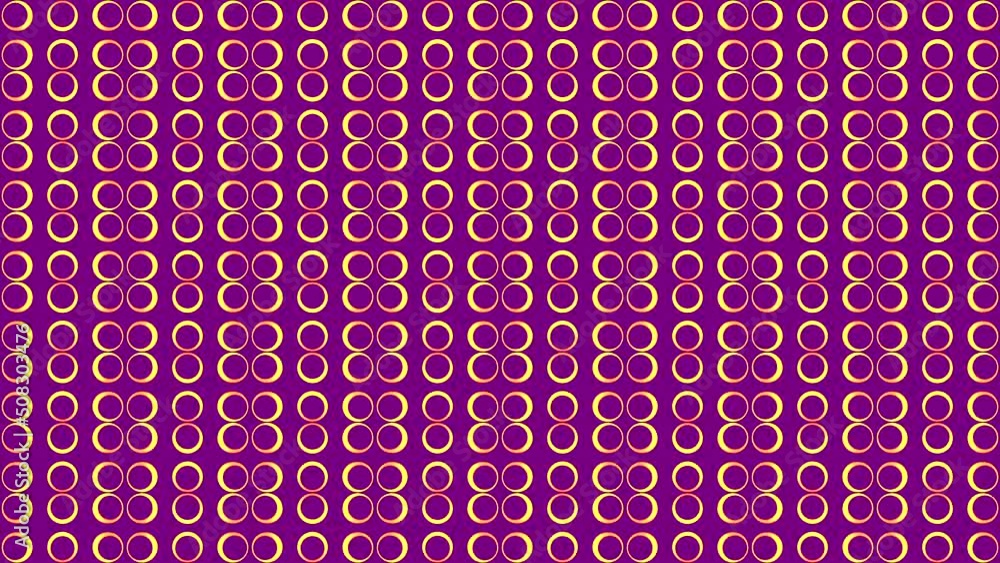 Poster abstract screen of round shaped bulbs blinking slowly. design. symmetrical rows of shining round sha