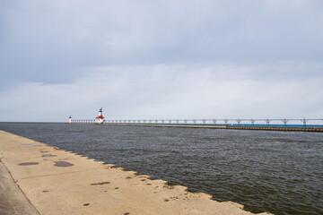 St. Joseph North Pier Inner Lighthouse and St. Joseph North Pierhead Outer Lighthouse, Michigan