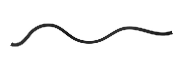 Obraz premium dark curve line