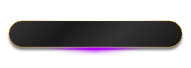 Obraz premium neon dark rectangle banner