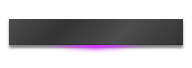 Fototapeta premium neon dark rectangle banner 