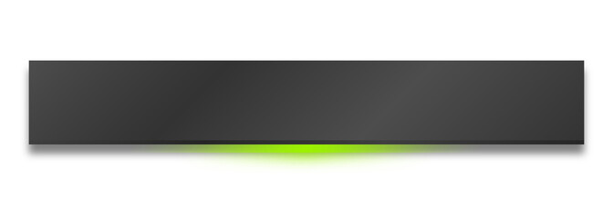 neon dark rectangle banner
