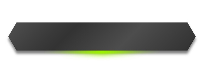 neon dark rectangle banner
