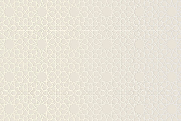 Islamic Background with Moorish pattern 