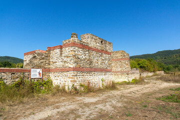 Fototapeta premium Ruins of Ancient Roman fort of Sostra, Bulgaria
