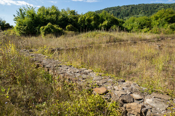 Ruins of Ancient Roman fort of Sostra, Bulgaria