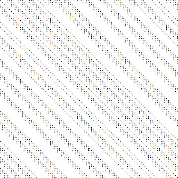 Rule 88 Neighbors 3 Elementary cellular automaton random seed sample implementation illustration