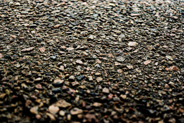 Asphalt closeup 