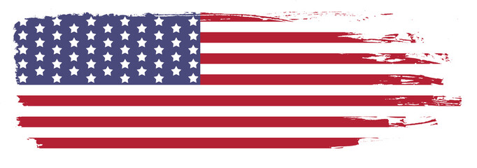 USA flag. National symbol of the USA.