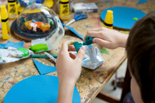 Master class for children and teenagers from polymer clay