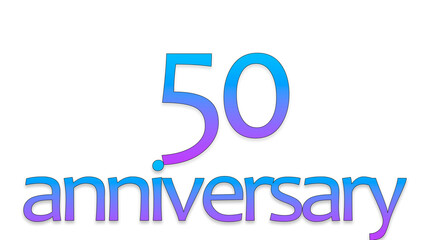 anniversary emblems in anniversary concept template design in abstract colors