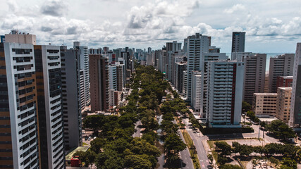 Recife Praia Boa Viagem Orla Litoral Pernambuco Parque Dona Lindu Prédios Gentrificação Oscar...