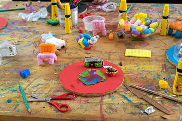 Master class for children and teenagers from polymer clay