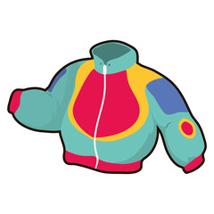 90s jacket design