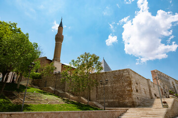 Fototapeta na wymiar Konya Alaaddin Mosque. Seljuk Architecture in Anatolia.