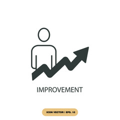 improvement icons  symbol vector elements for infographic web