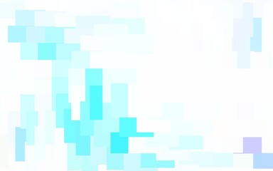 Light BLUE vector layout with lines, rectangles.
