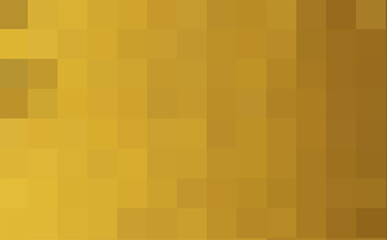 Gradient yellow background. Geometric texture of khaki squares. Abstract khaki backdrop. The substrate for branding, calendar, postcard, screensaver, wallpaper, poster, banner, cover, website